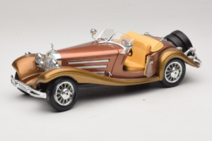 Mercedes 500K Roadster Kupfer Metallic Bburago 1:18 3020-P1 Druckguss — Bild 2 von 8