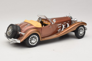 Mercedes 500K Roadster Kupfer Metallic Bburago 1:18 3020-P1 Druckguss — Bild 3 von 8