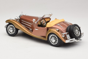Mercedes 500K Roadster Kupfer Metallic Bburago 1:18 3020-P1 Druckguss — Bild 5 von 8