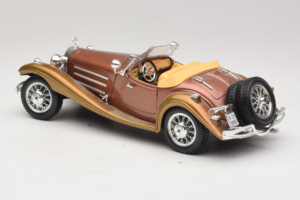 Mercedes 500K Roadster Kupfer Metallic Bburago 1:18 3020-P1 Druckguss — Bild 7 von 8