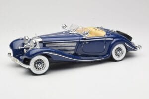 Mercedes 500K Special Roadster Blau Maisto 1:18 56059 Druckguss
