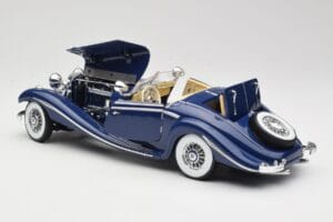 Mercedes 500K Special Roadster Blau Maisto 1:18 56059 Druckguss — Bild 5 von 8