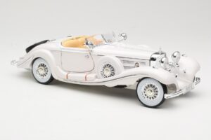Mercedes 500K Special Roadster Weiß Premiere Edition Maisto 1:18 536055 Druckguss — Bild 6 von 8