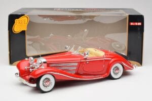 Mercedes 500K Special Roadster Rot Maisto 1:18 56058 Druckguss — Bild 8 von 8