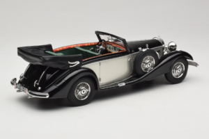 Mercedes 540K Cabriolet Schwarz Silber Cult Models 1:18 CML184-3 Druckguss — Bild 2 von 6