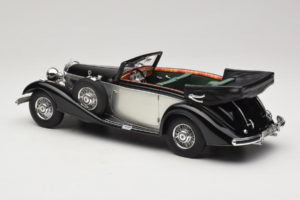 Mercedes 540K Cabriolet Schwarz Silber Cult Models 1:18 CML184-3 Druckguss — Bild 5 von 6