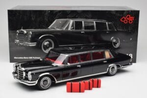 Mercedes 600 Pullman W100 Schwarz NZG 1:18 1071/50 Druckguss — Bild 8 von 8