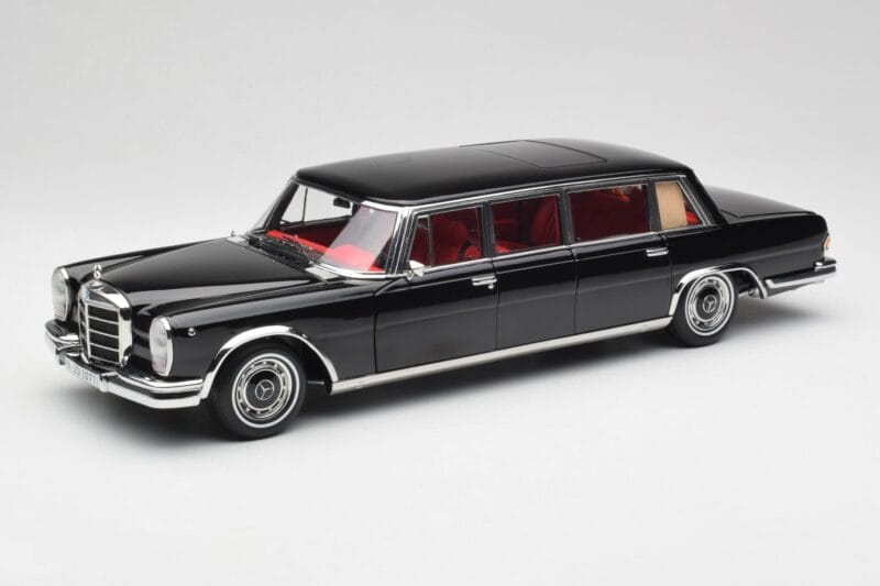 Mercedes 600 Pullman W100 Schwarz NZG 1:18 1071/50 Druckguss