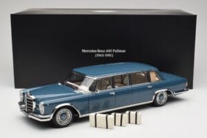 Mercedes 600 Pullman W100 Blau NZG 1:18 B66040707 Druckguss — Bild 8 von 8