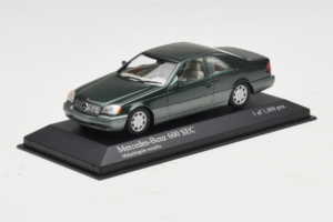Mercedes 600 SEC W140 Grün Metallic Minichamps 1:43 430032604 Druckguss — Bild 2 von 4