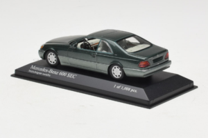 Mercedes 600 SEC W140 Grün Metallic Minichamps 1:43 430032604 Druckguss — Bild 3 von 4