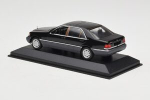 Mercedes 600 SEL W140 Black Metallic Minichamps 1:43 940035400 Druckguss — Bild 3 von 4