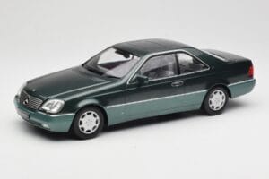 Mercedes 600 SEC W140 Coupe Green Metallic KK-Scale 1:18 KKDC180343 Druckguss