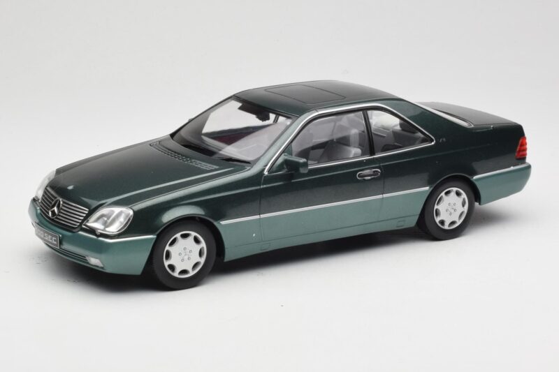 Mercedes 600 SEC W140 Coupe Green Metallic KK-Scale 1:18 KKDC180343 Druckguss