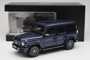 Mercedes AMG G 63 L W465 Dunkelblau Norev 1:18 B66960663 Druckguss — Bild 8 von 8