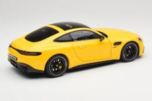 Mercedes AMG GT 43 C192 Turbo Sun Yellow NZG 1:18 B66960587 Druckguss — Bild 3 von 8