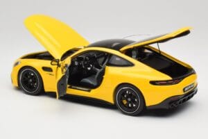Mercedes AMG GT 43 C192 Turbo Sun Yellow NZG 1:18 B66960587 Druckguss — Bild 5 von 8