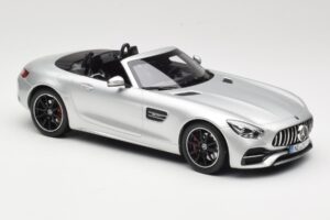 Mercedes AMG GT C Roadster R190 Silber Norev 1:18 183453 Druckguss — Bild 4 von 6