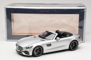 Mercedes AMG GT C Roadster R190 Silber Norev 1:18 183453 Druckguss — Bild 6 von 6