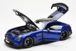 Mercedes AMG GT C190 Black Series Blau Metallic Norev 1:18 183908 Druckguss — Bild 2 von 8