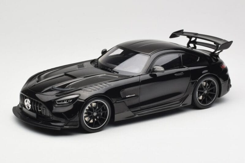 Mercedes AMG GT C190 Black Series Jet Black Metallic Minichamps 1:18 155032024 Druckguss