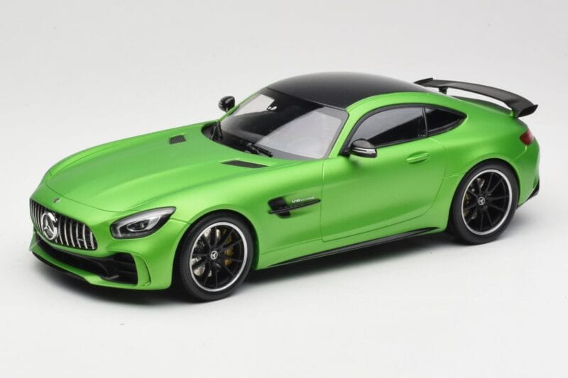 Mercedes AMG GT R C190 Matt Grün Minichamps 1:18 155036020 Druckguss