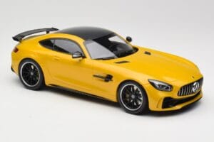 Mercedes AMG GT R C190 Gelb Minichamps 1:18 155036021 Druckguss — Bild 4 von 6