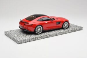 Mercedes Brabus AMG GT S C190 600 Mars Rot Minichamps 1:18 107032521 Druckguss — Bild 2 von 6