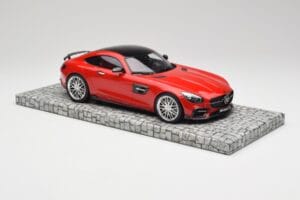 Mercedes Brabus AMG GT S C190 600 Mars Rot Minichamps 1:18 107032521 Druckguss — Bild 4 von 6