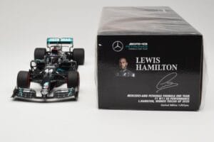 Mercedes AMG Petronas W11 #44 L. Hamilton Winner Tuscan GP 2020 Minichamps 1:18 110200944 Druckguss — Bild 6 von 6