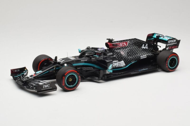 Mercedes AMG Petronas W11 #44 L. Hamilton Winner Tuscan GP 2020 Minichamps 1:18 110200944 Druckguss