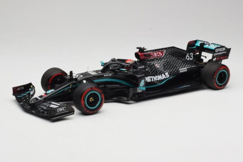Mercedes AMG Petronas W11 #63 G. Russell Sakhir GP 2020 Minichamps 1:18 110201663 Druckguss