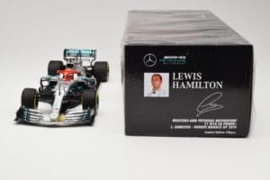 Mercedes AMG Petronas Motorsport W10 #44 L. Hamilton Winner Monaco GP 2019 Minichamps 1:18 110190644 Druckguss — Bild 6 von 6