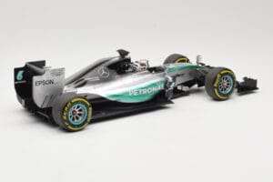 Mercedes AMG Petronas W06 Hybrid #44 L. Hamilton F1 World Champion 2015 Minichamps 1:18 186150044 Druckguss — Bild 2 von 6