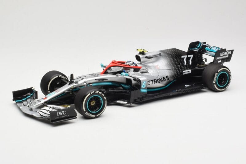 Mercedes AMG Petronas W10 #77 V. Bottas 3rd Place Monaco GP 2019 Minichamps 1:18 110190677 Druckguss