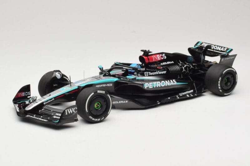 Mercedes AMG Petronas W15 E Performance #63 G. Russell Winner Austrian GP 2024 Minichamps 1:18 110241163 Druckguss