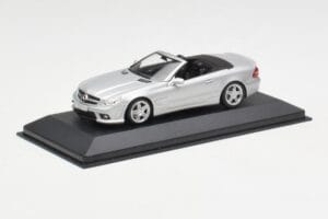 Mercedes AMG SL63 R230 Silber Wheels Type 2 Minichamps 1:43 SL63001 Druckguss — Bild 2 von 4