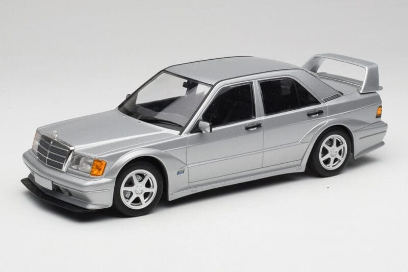 Mercedes 190E W201 2.5-16 EVO 2 Astral Silber Metallic Minichamps 1:18 155036101 Druckguss
