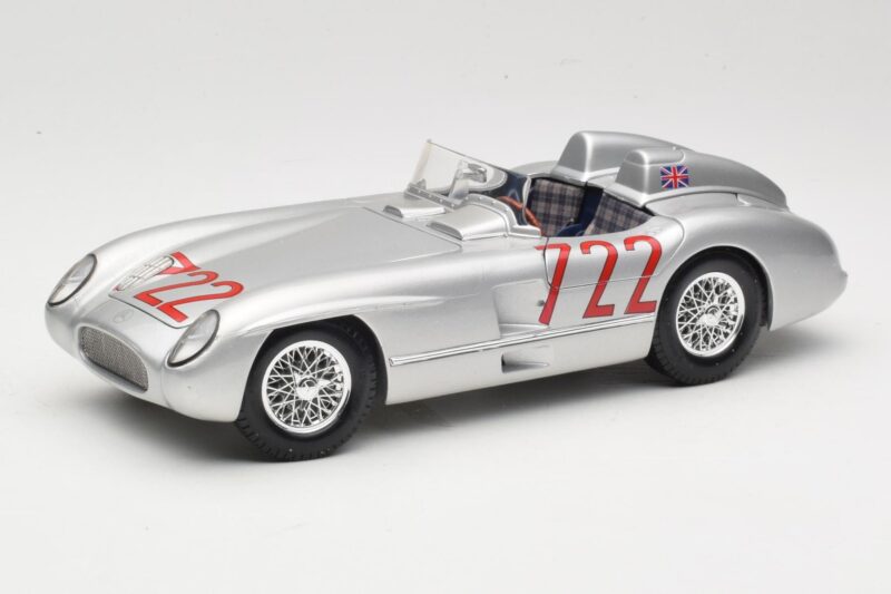 Mercedes 300 SLR W196S #722 S. Moss / D. Jenkinson Mille Miglia Winner 1955 Maisto 1:18 536887 Druckguss
