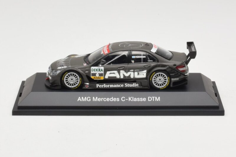 Mercedes C-Class C204 #6 M. Hakkinen HWA DTM 2007 Minichamps 1:43 B66962276 Druckguss