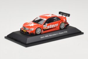 Mercedes C-Class C204 #7 G. Paffett HWA DTM 2008 Minichamps 1:43 B66962289 Druckguss — Bild 2 von 4
