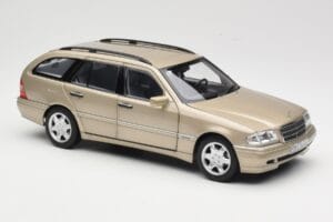 Mercedes C-Class T-Model W202 Smoke Silver Norev 1:18 183388 Druckguss — Bild 6 von 8