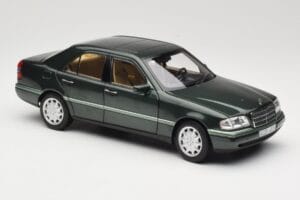 Mercedes C-Class W202 Malachite Green Norev 1:18 183372 Druckguss — Bild 4 von 8