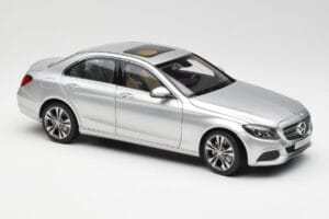 Mercedes C-Class W205 Iridium Silber Metallic Norev 1:18 B66960253 Druckguss — Bild 6 von 8