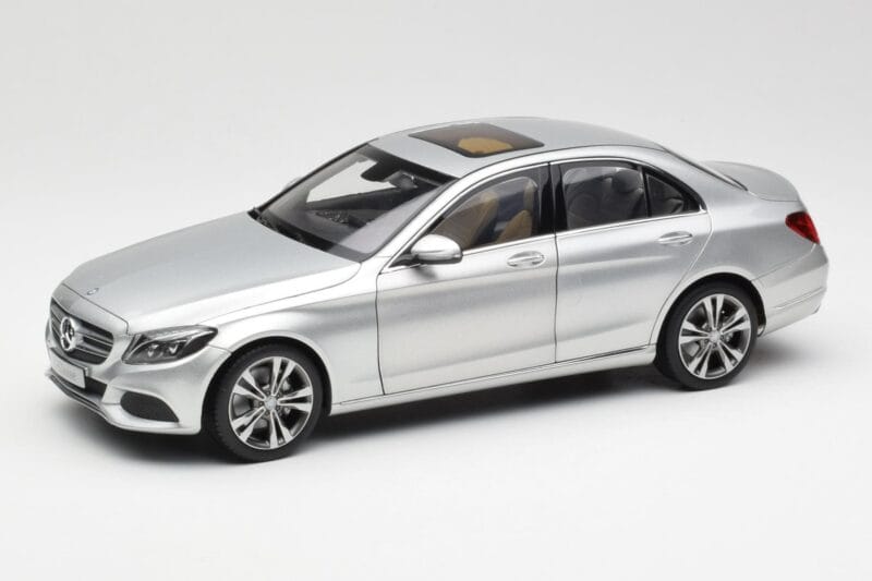 Mercedes C-Class W205 Iridium Silber Metallic Norev 1:18 B66960253 Druckguss