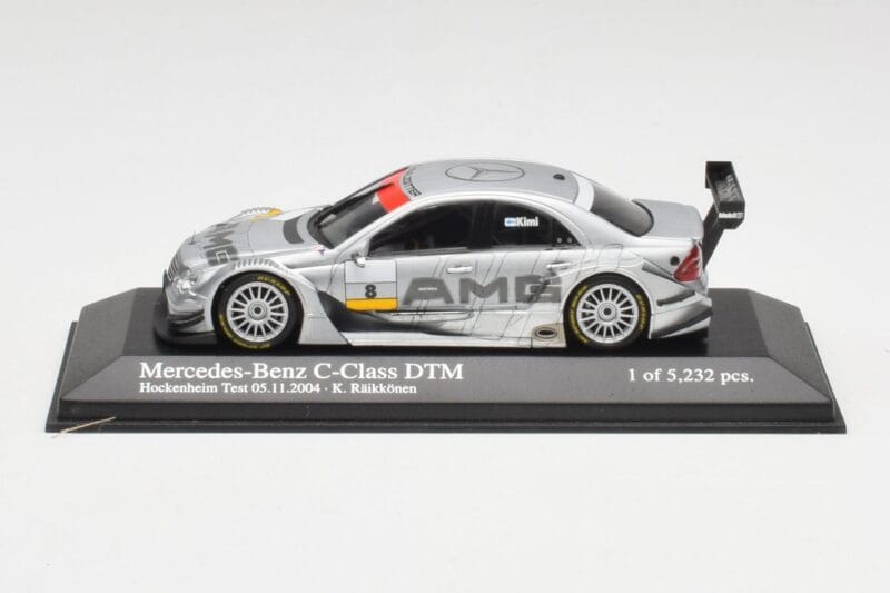 Mercedes C-Class W203 #8 Team AMG DTM Test Car 2004 Minichamps 1:43 400043498 Druckguss