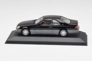 Mercedes C140 600 SEC Schwarz Minichamps 1:43 32600 Druckguss