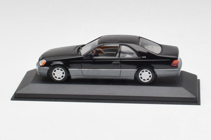 Mercedes C140 600 SEC Schwarz Minichamps 1:43 Mercedes C140 600 SEC Schwarz Minichamps 1:43 32600 Druckguss
