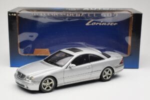 Mercedes CL500 C215 Lorinser Silver Metallic AUTOart 1:18 70121 Druckguss — Bild 8 von 8