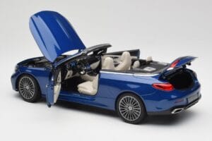 Mercedes CLE Cabriolet A236 Blau Norev 1:18 B66960653 Druckguss — Bild 6 von 9